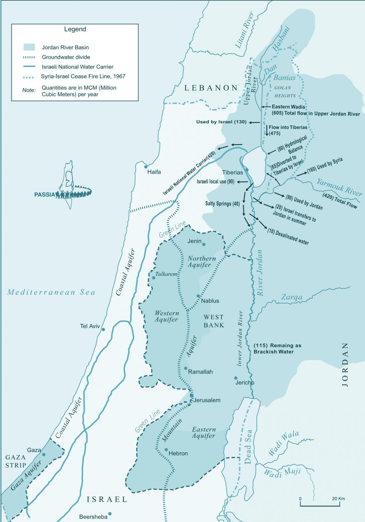 harta e izraelit lumit