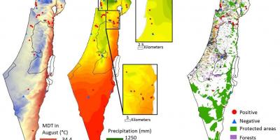 Harta e izraelit klimës