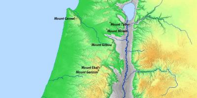 Harta e izraelit malet